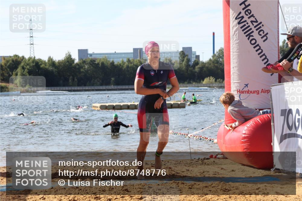 07.09.2025 - 19. Norderstedt Triathlon Luisa Fischer http://msf.ph/oto/8748776 07.09.2025 10:53:32 Schwimmen 196, 1175, 1177, 1193 meine-sportfotos.de