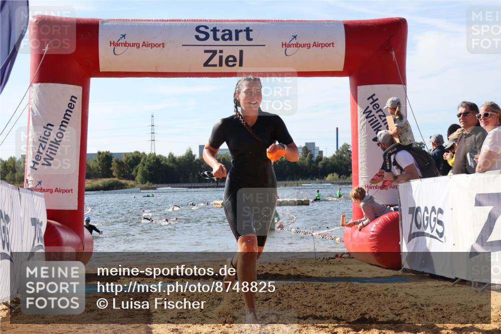 07.09.2025 - 19. Norderstedt Triathlon Luisa Fischer http://msf.ph/oto/8748825 07.09.2025 10:53:59 Schwimmen 1198, 1313 meine-sportfotos.de