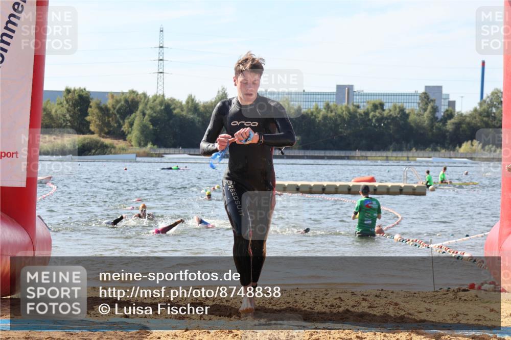 07.09.2025 - 19. Norderstedt Triathlon Luisa Fischer http://msf.ph/oto/8748838 07.09.2025 10:54:08 Schwimmen 1199, 1313 meine-sportfotos.de