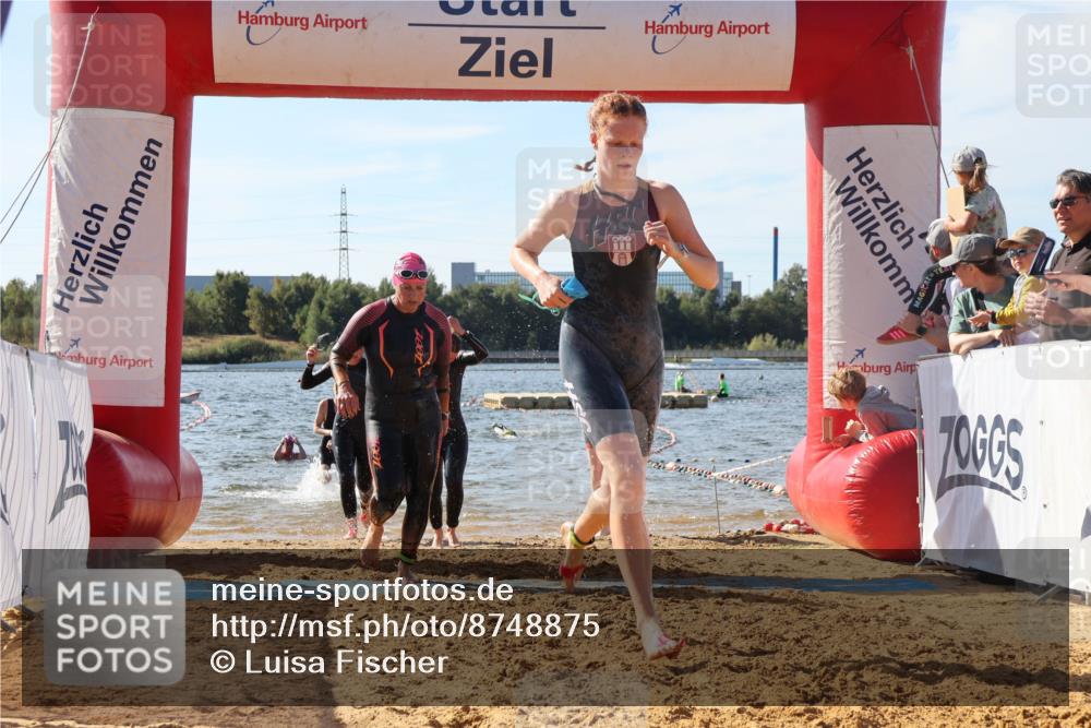 07.09.2025 - 19. Norderstedt Triathlon Luisa Fischer http://msf.ph/oto/8748875 07.09.2025 10:54:21 Schwimmen 199, 734, 770, 1182, 1187, 1200 meine-sportfotos.de