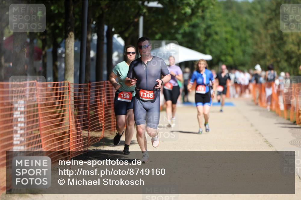 07.09.2025 - 19. Norderstedt Triathlon Michael Strokosch http://msf.ph/oto/8749160 07.09.2025 12:41:09 Laufen 156, 1346 meine-sportfotos.de