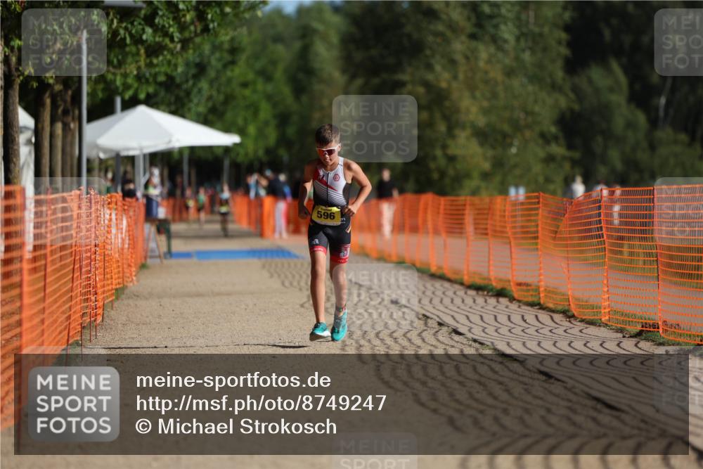 07.09.2025 - 19. Norderstedt Triathlon Michael Strokosch http://msf.ph/oto/8749247 07.09.2025 09:48:33 Laufen 596, 610 meine-sportfotos.de