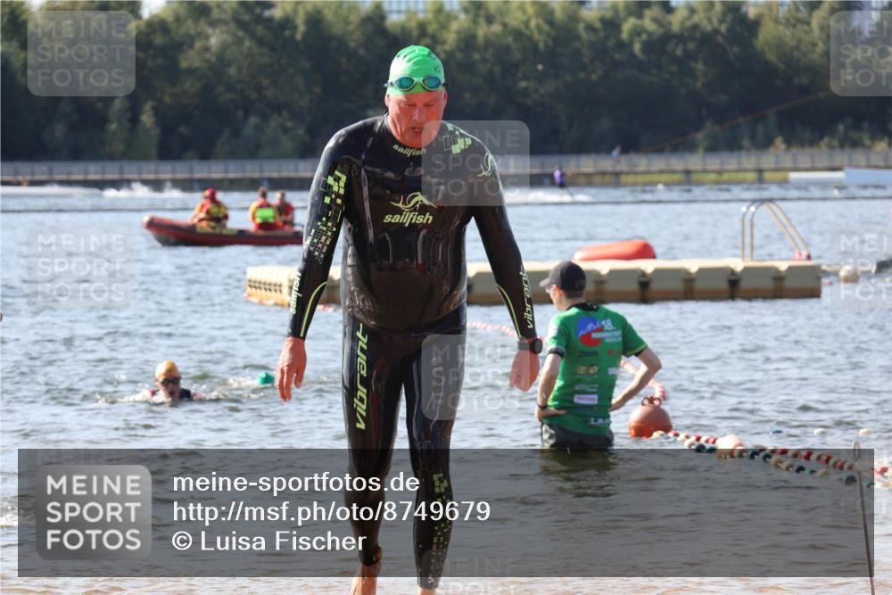 07.09.2025 - 19. Norderstedt Triathlon Luisa Fischer http://msf.ph/oto/8749679 07.09.2025 10:58:05 Schwimmen 710 meine-sportfotos.de