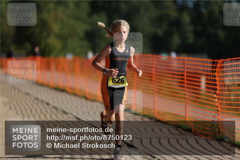 07.09.2025 - 19. Norderstedt Triathlon Michael Strokosch http://msf.ph/oto/8750123 07.09.2025 09:50:54 Laufen 626 meine-sportfotos.de