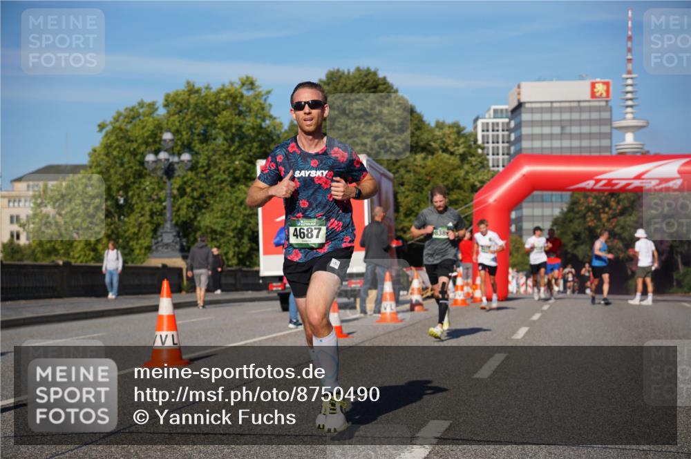 07.09.2025 - BARMER Alsterlauf Yannick Fuchs http://msf.ph/oto/8750490 07.09.2025 09:34:55 Laufen 4687, 838 meine-sportfotos.de