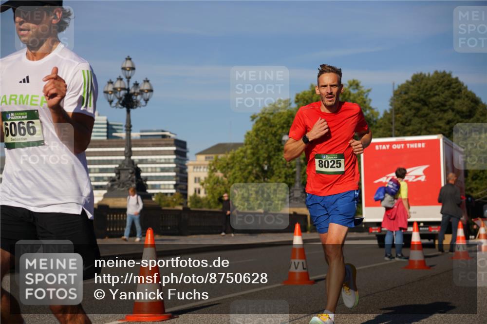 07.09.2025 - BARMER Alsterlauf Yannick Fuchs http://msf.ph/oto/8750628 07.09.2025 09:35:02 Laufen 136, 6066, 8025 meine-sportfotos.de