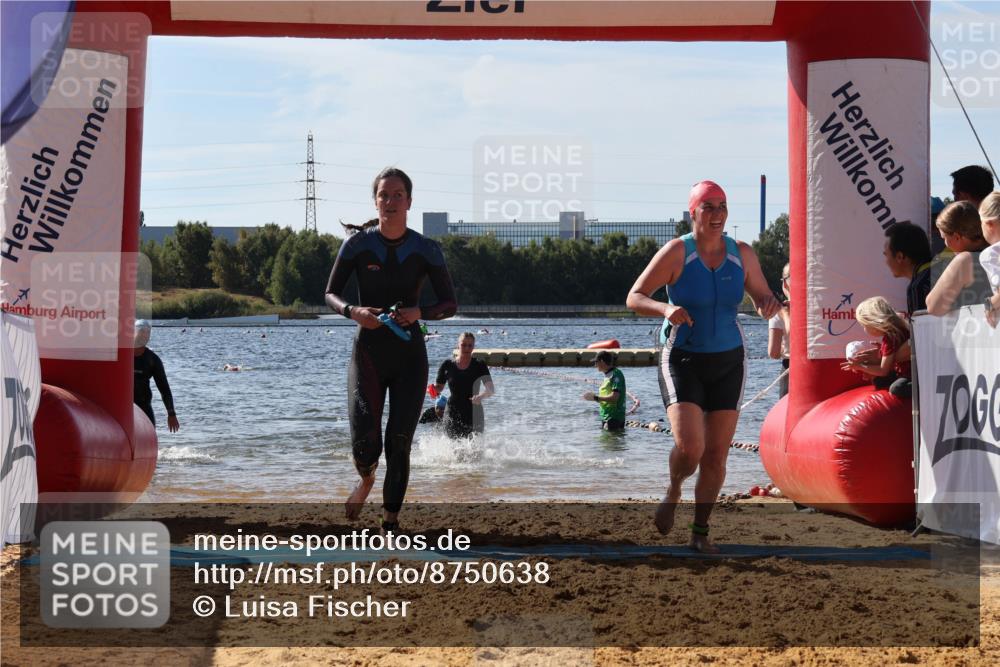 07.09.2025 - 19. Norderstedt Triathlon Luisa Fischer http://msf.ph/oto/8750638 07.09.2025 11:16:22 Schwimmen 793, 1244, 1334 meine-sportfotos.de