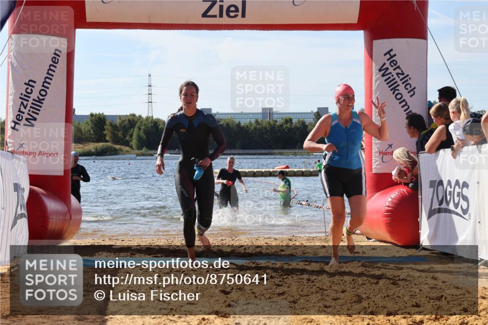 07.09.2025 - 19. Norderstedt Triathlon Luisa Fischer http://msf.ph/oto/8750641 07.09.2025 11:16:22 Schwimmen 793, 1244, 1334 meine-sportfotos.de