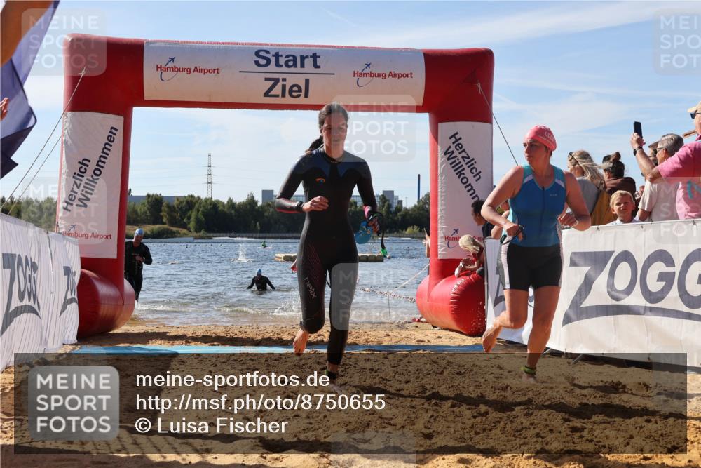 07.09.2025 - 19. Norderstedt Triathlon Luisa Fischer http://msf.ph/oto/8750655 07.09.2025 11:16:23 Schwimmen 281, 793, 1244, 1334 meine-sportfotos.de