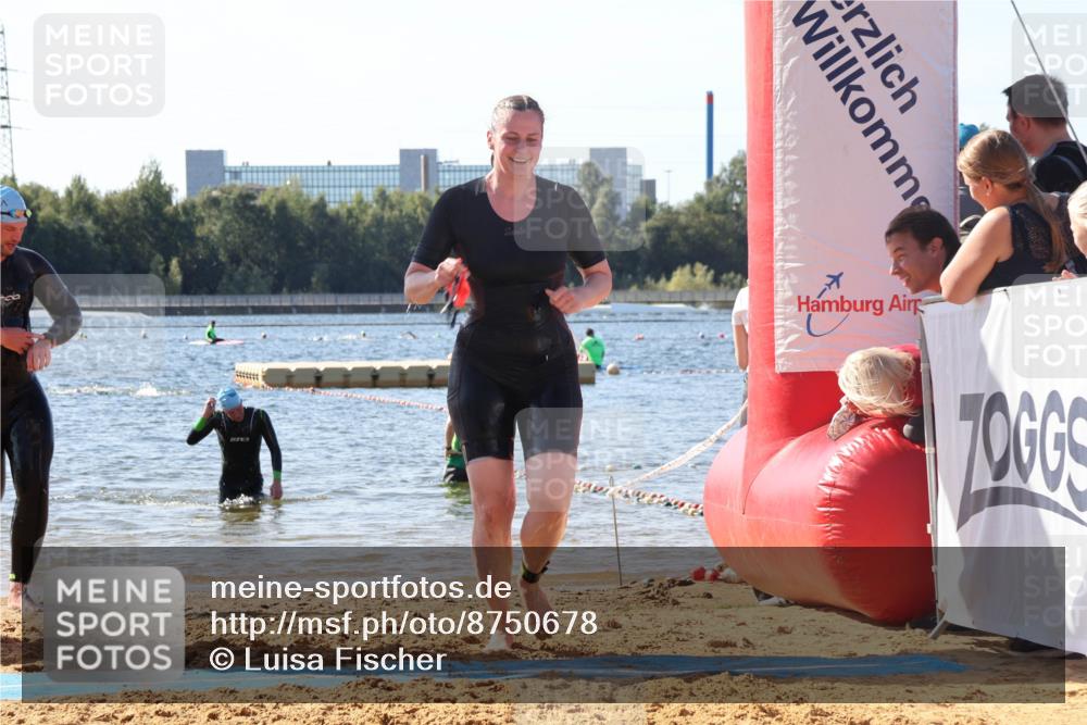 07.09.2025 - 19. Norderstedt Triathlon Luisa Fischer http://msf.ph/oto/8750678 07.09.2025 11:16:26 Schwimmen 281, 793, 1244, 1334 meine-sportfotos.de