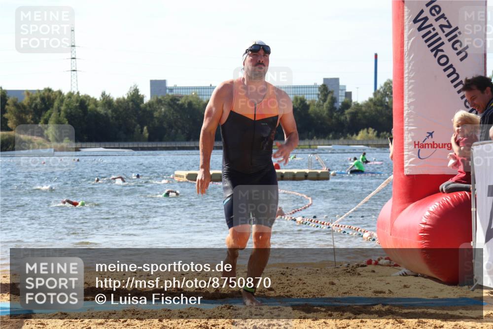 07.09.2025 - 19. Norderstedt Triathlon Luisa Fischer http://msf.ph/oto/8750870 07.09.2025 11:17:34 Schwimmen 773, 1365 meine-sportfotos.de