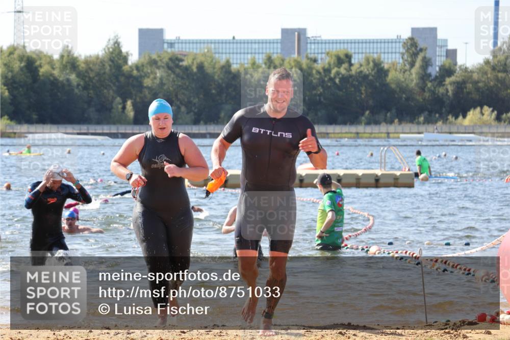 07.09.2025 - 19. Norderstedt Triathlon Luisa Fischer http://msf.ph/oto/8751033 07.09.2025 11:18:25 Schwimmen 148, 253, 278, 1305 meine-sportfotos.de