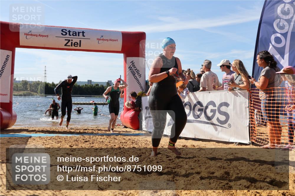 07.09.2025 - 19. Norderstedt Triathlon Luisa Fischer http://msf.ph/oto/8751099 07.09.2025 11:18:31 Schwimmen 148, 253, 278, 1217, 1306 meine-sportfotos.de