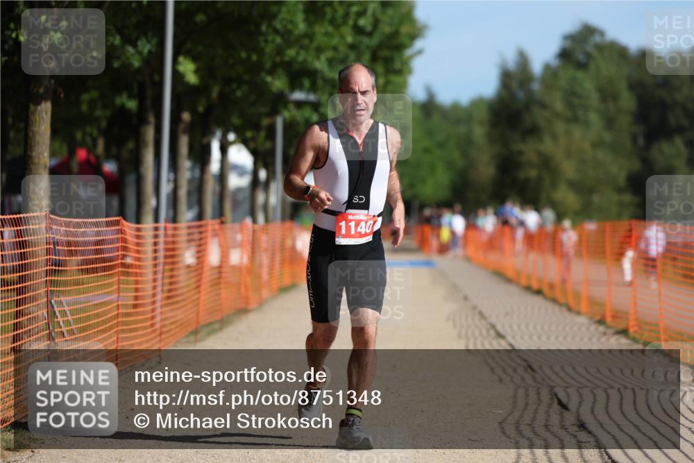 07.09.2025 - 19. Norderstedt Triathlon Michael Strokosch http://msf.ph/oto/8751348 07.09.2025 10:32:46 Laufen 1140 meine-sportfotos.de
