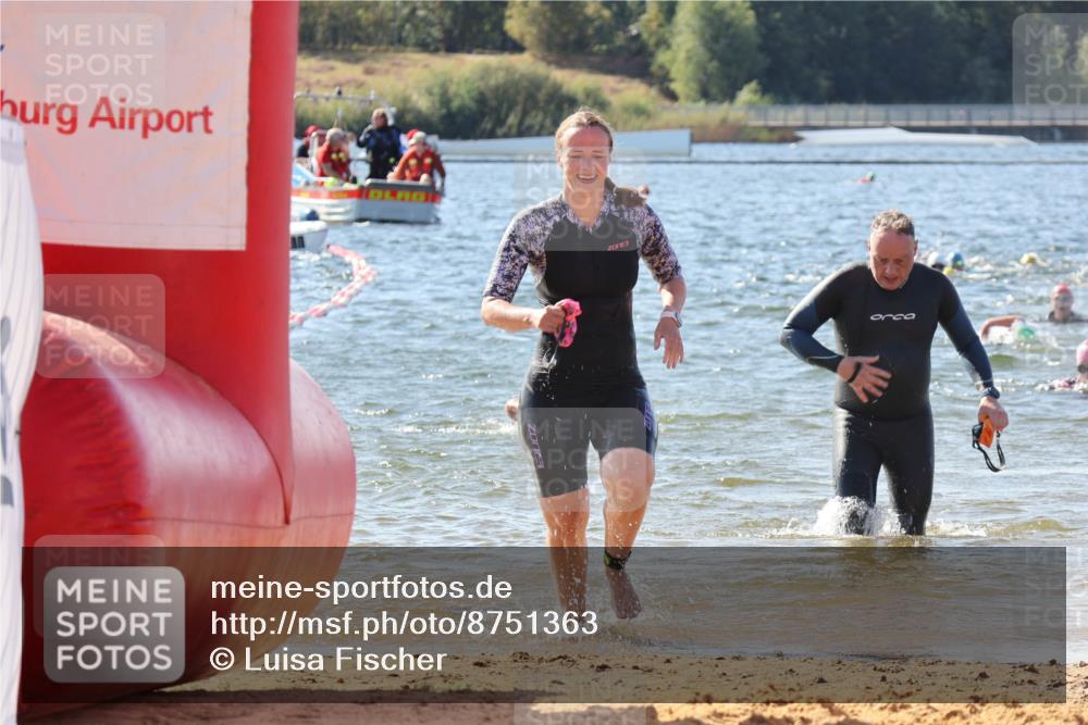 07.09.2025 - 19. Norderstedt Triathlon Luisa Fischer http://msf.ph/oto/8751363 07.09.2025 11:19:02 Schwimmen 155, 184 meine-sportfotos.de