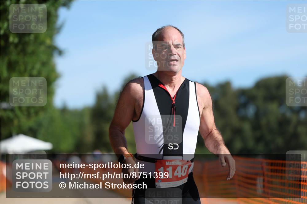 07.09.2025 - 19. Norderstedt Triathlon Michael Strokosch http://msf.ph/oto/8751399 07.09.2025 10:32:48 Laufen 1140 meine-sportfotos.de