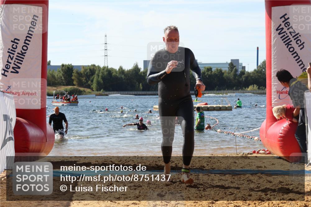 07.09.2025 - 19. Norderstedt Triathlon Luisa Fischer http://msf.ph/oto/8751437 07.09.2025 11:19:09 Schwimmen 155, 184, 1371 meine-sportfotos.de