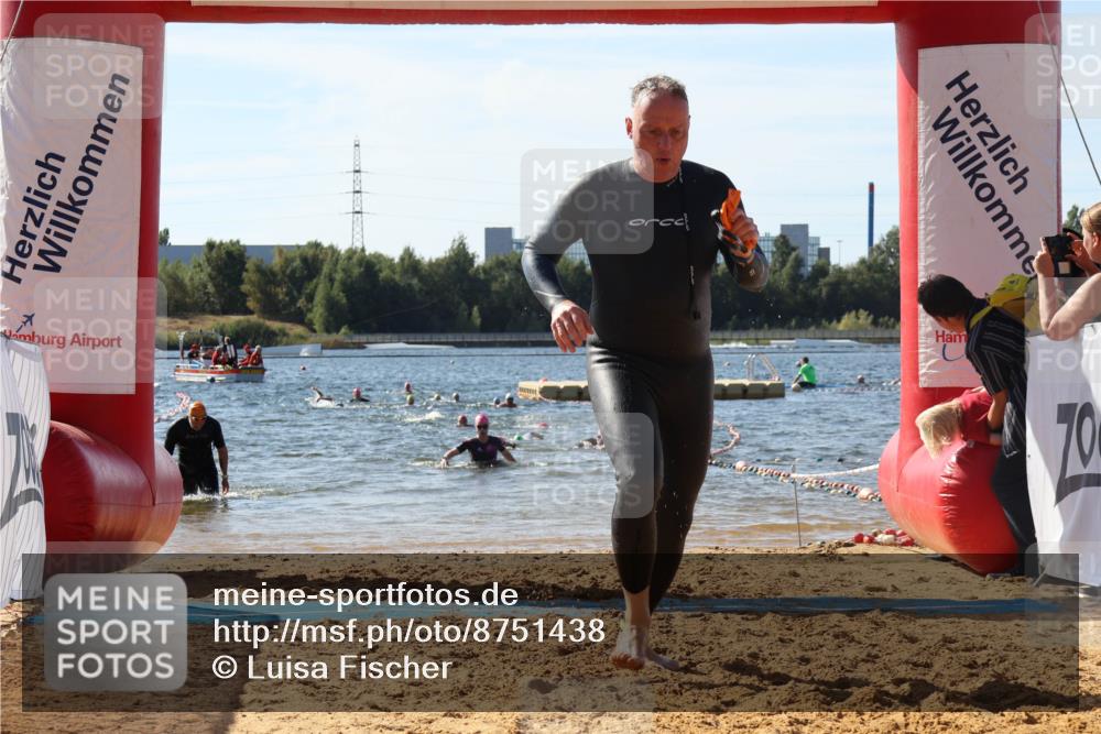 07.09.2025 - 19. Norderstedt Triathlon Luisa Fischer http://msf.ph/oto/8751438 07.09.2025 11:19:10 Schwimmen 155, 184, 1371 meine-sportfotos.de