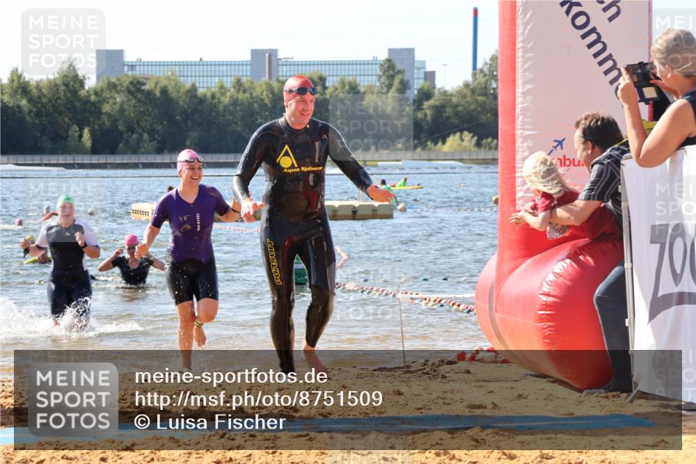 07.09.2025 - 19. Norderstedt Triathlon Luisa Fischer http://msf.ph/oto/8751509 07.09.2025 11:19:26 Schwimmen 201, 303, 815, 1246, 1265 meine-sportfotos.de