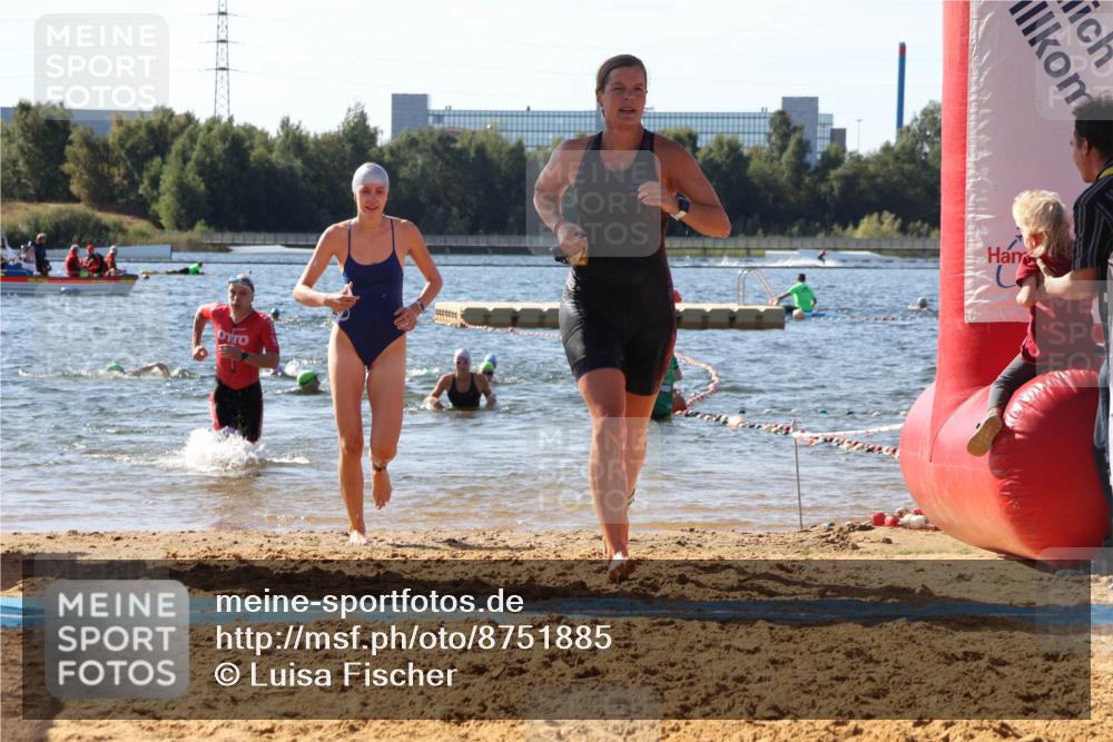 07.09.2025 - 19. Norderstedt Triathlon Luisa Fischer http://msf.ph/oto/8751885 07.09.2025 11:20:30 Schwimmen 731, 775, 845, 1372 meine-sportfotos.de