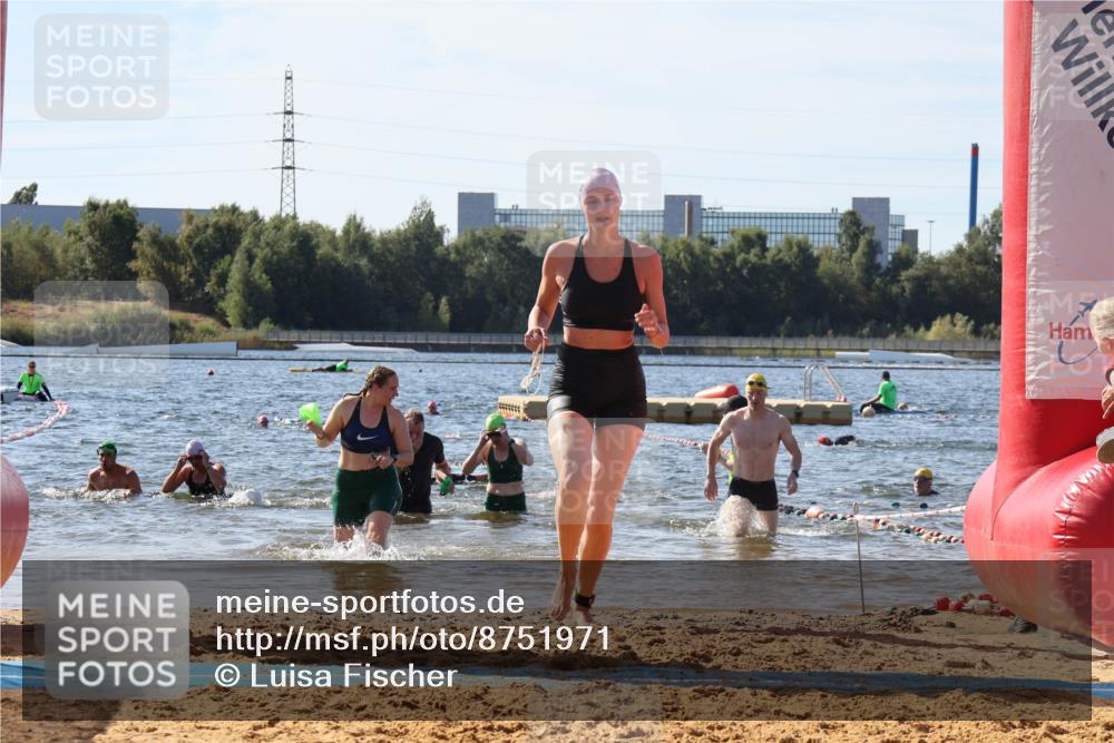 07.09.2025 - 19. Norderstedt Triathlon Luisa Fischer http://msf.ph/oto/8751971 07.09.2025 11:20:43 Schwimmen 140, 731, 845, 1372 meine-sportfotos.de