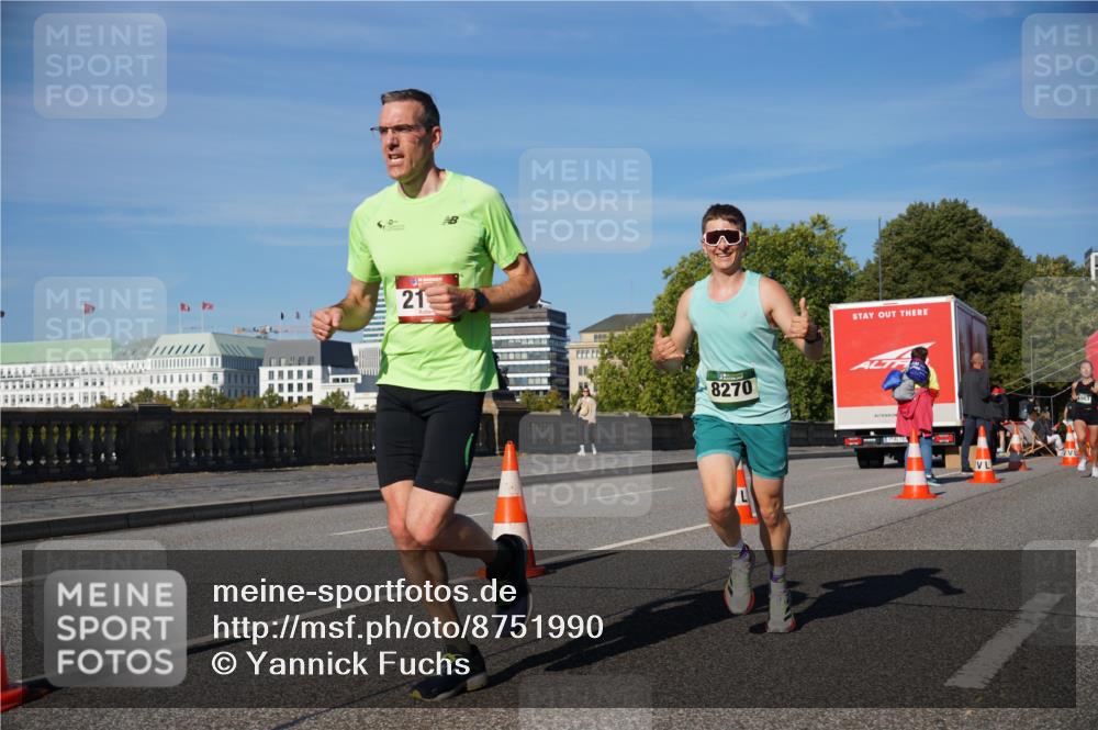 07.09.2025 - BARMER Alsterlauf Yannick Fuchs http://msf.ph/oto/8751990 07.09.2025 09:36:02 Laufen 21, 8270, 4963 meine-sportfotos.de