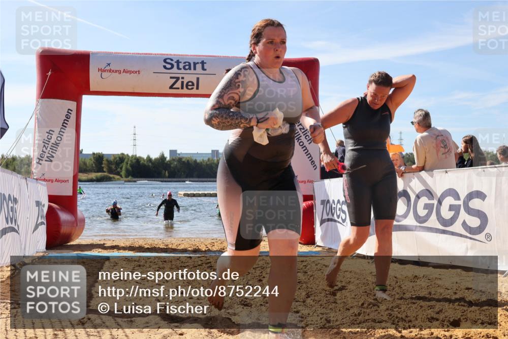 07.09.2025 - 19. Norderstedt Triathlon Luisa Fischer http://msf.ph/oto/8752244 07.09.2025 11:22:02 Schwimmen 259, 1381 meine-sportfotos.de