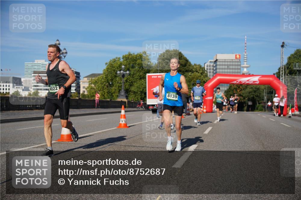 07.09.2025 - BARMER Alsterlauf Yannick Fuchs http://msf.ph/oto/8752687 07.09.2025 09:36:28 Laufen 4022, 8139 meine-sportfotos.de