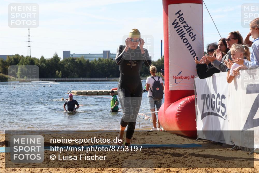 07.09.2025 - 19. Norderstedt Triathlon Luisa Fischer http://msf.ph/oto/8753197 07.09.2025 11:39:17 Schwimmen 168 meine-sportfotos.de
