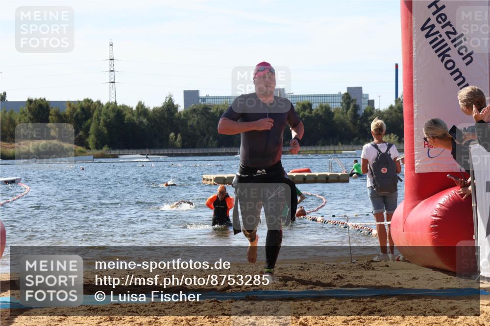 07.09.2025 - 19. Norderstedt Triathlon Luisa Fischer http://msf.ph/oto/8753285 07.09.2025 11:39:28 Schwimmen 168, 1346 meine-sportfotos.de