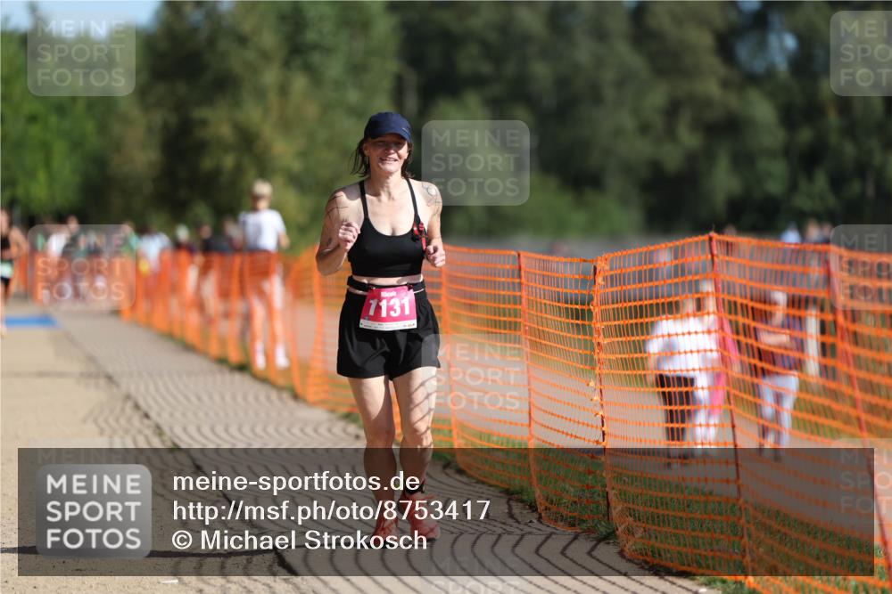 07.09.2025 - 19. Norderstedt Triathlon Michael Strokosch http://msf.ph/oto/8753417 07.09.2025 10:38:43 Laufen 1131 meine-sportfotos.de