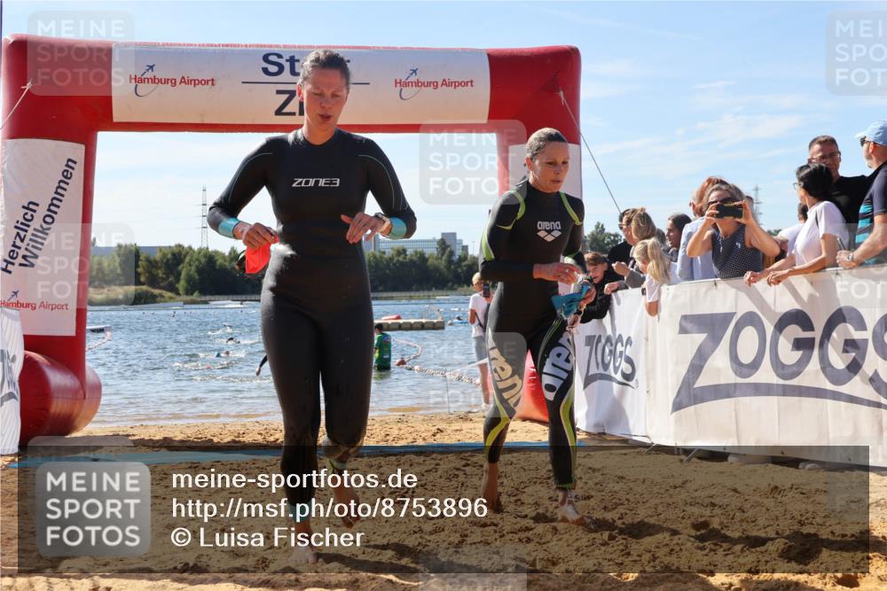 07.09.2025 - 19. Norderstedt Triathlon Luisa Fischer http://msf.ph/oto/8753896 07.09.2025 11:41:47 Schwimmen 245, 302, 792, 1386 meine-sportfotos.de