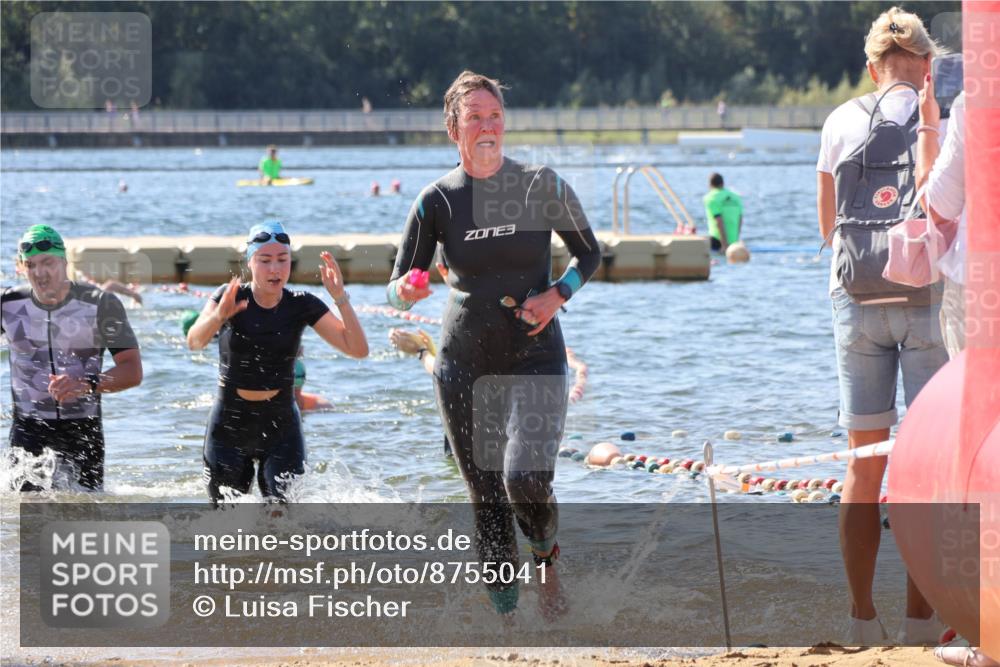 07.09.2025 - 19. Norderstedt Triathlon Luisa Fischer http://msf.ph/oto/8755041 07.09.2025 11:44:20 Schwimmen 216, 1280, 1361, 1378 meine-sportfotos.de