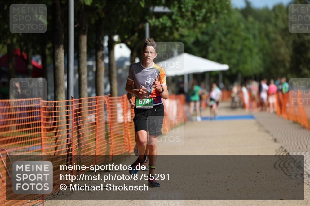 07.09.2025 - 19. Norderstedt Triathlon Michael Strokosch http://msf.ph/oto/8755291 07.09.2025 11:00:03 Laufen 91, 674 meine-sportfotos.de