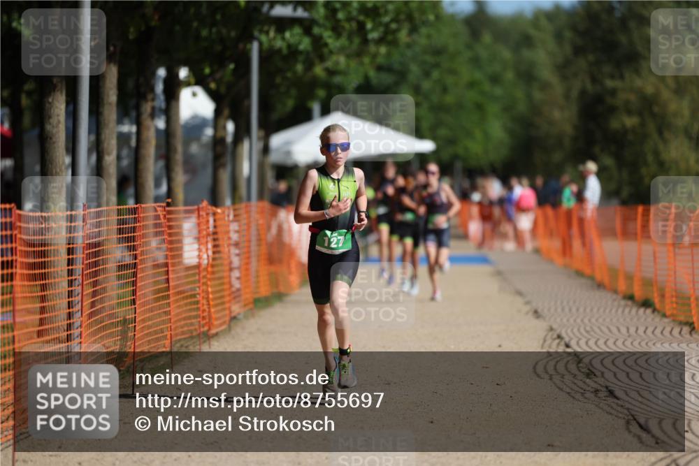 07.09.2025 - 19. Norderstedt Triathlon Michael Strokosch http://msf.ph/oto/8755697 07.09.2025 11:00:41 Laufen 127 meine-sportfotos.de