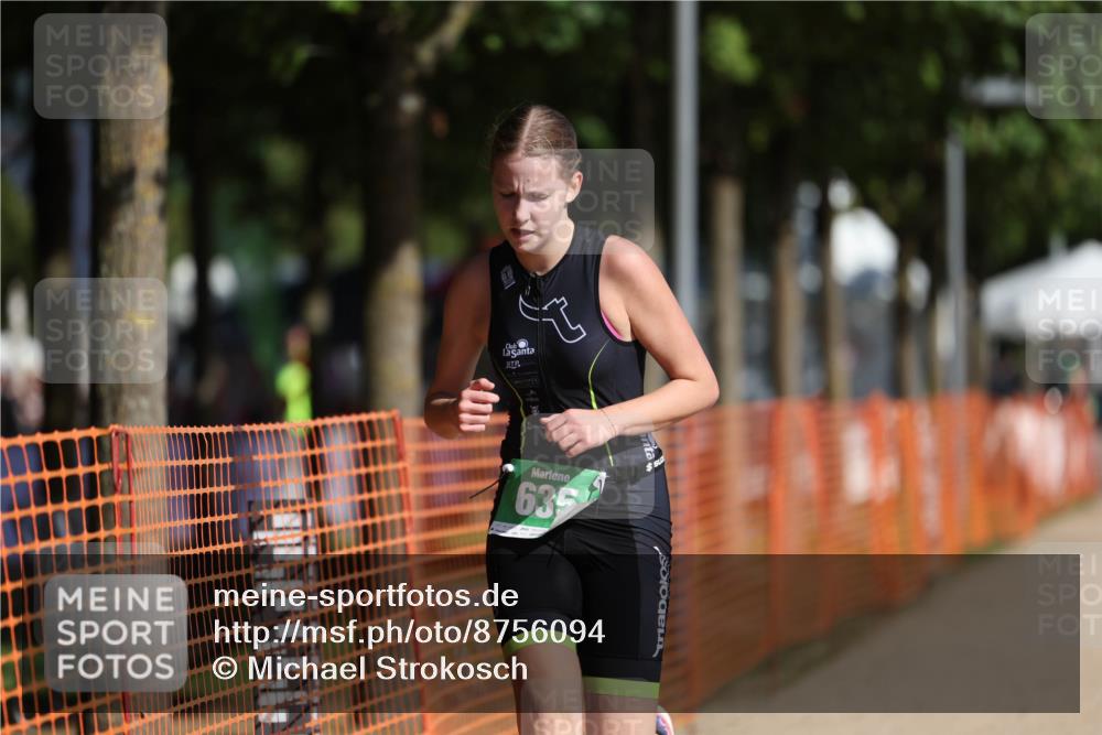 07.09.2025 - 19. Norderstedt Triathlon Michael Strokosch http://msf.ph/oto/8756094 07.09.2025 11:00:53 Laufen 62, 123, 635 meine-sportfotos.de