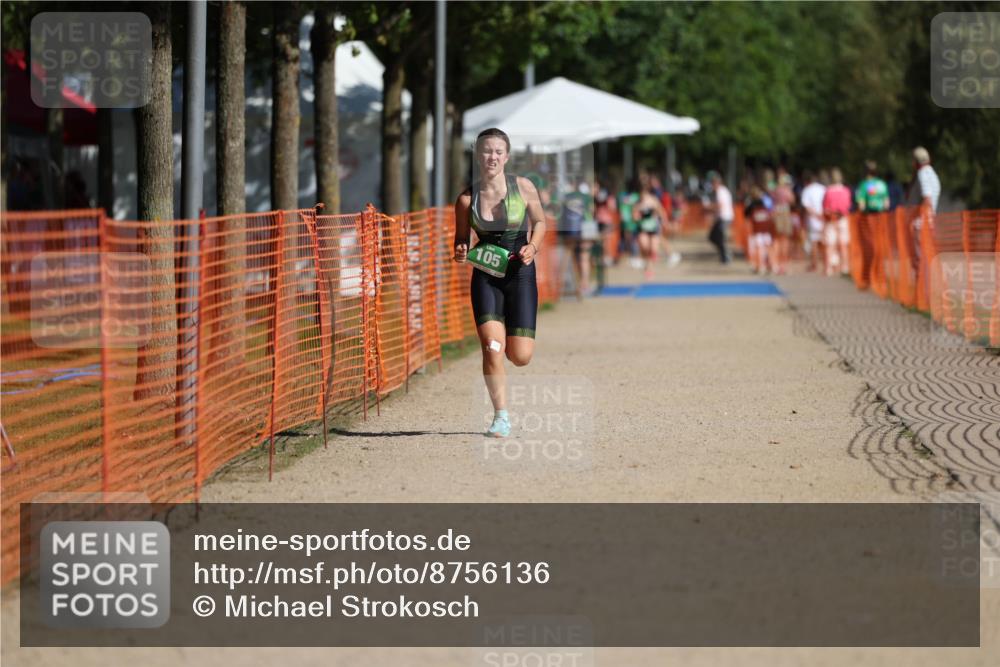 07.09.2025 - 19. Norderstedt Triathlon Michael Strokosch http://msf.ph/oto/8756136 07.09.2025 11:00:59 Laufen 105 meine-sportfotos.de