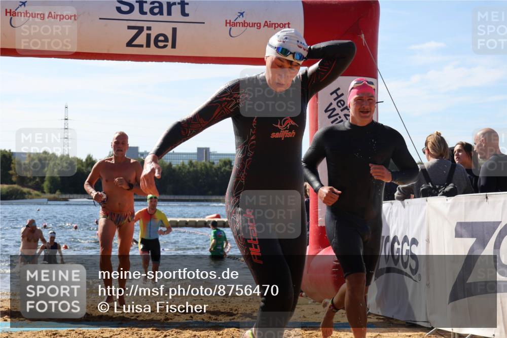 07.09.2025 - 19. Norderstedt Triathlon Luisa Fischer http://msf.ph/oto/8756470 07.09.2025 11:46:06 Schwimmen 213, 715, 780, 1247, 1329 meine-sportfotos.de
