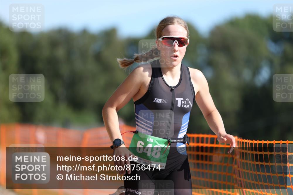 07.09.2025 - 19. Norderstedt Triathlon Michael Strokosch http://msf.ph/oto/8756474 07.09.2025 10:42:19 Laufen 68, 648 meine-sportfotos.de