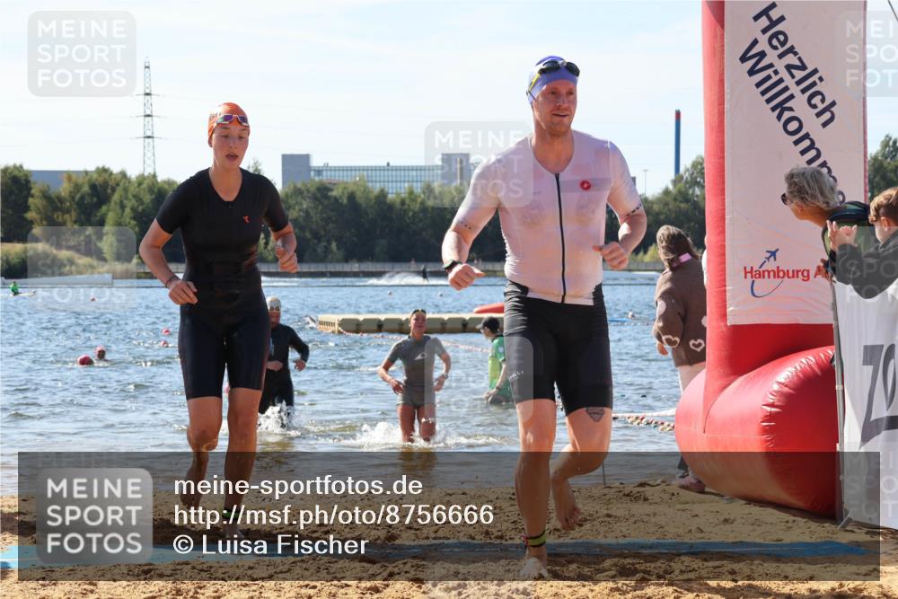 07.09.2025 - 19. Norderstedt Triathlon Luisa Fischer http://msf.ph/oto/8756666 07.09.2025 11:46:26 Schwimmen 169, 244, 258, 724, 737 meine-sportfotos.de