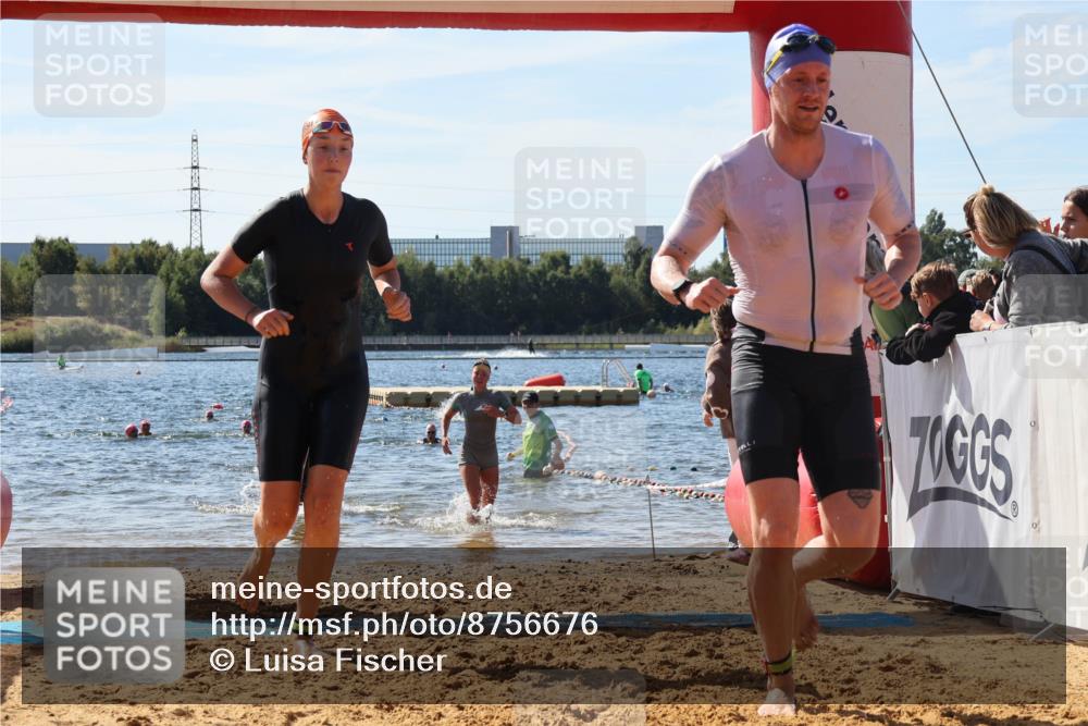 07.09.2025 - 19. Norderstedt Triathlon Luisa Fischer http://msf.ph/oto/8756676 07.09.2025 11:46:27 Schwimmen 169, 244, 258, 724, 737 meine-sportfotos.de