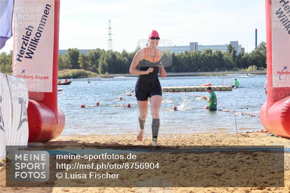 07.09.2025 - 19. Norderstedt Triathlon Luisa Fischer http://msf.ph/oto/8756904 07.09.2025 11:46:40 Schwimmen 244, 724, 1251 meine-sportfotos.de