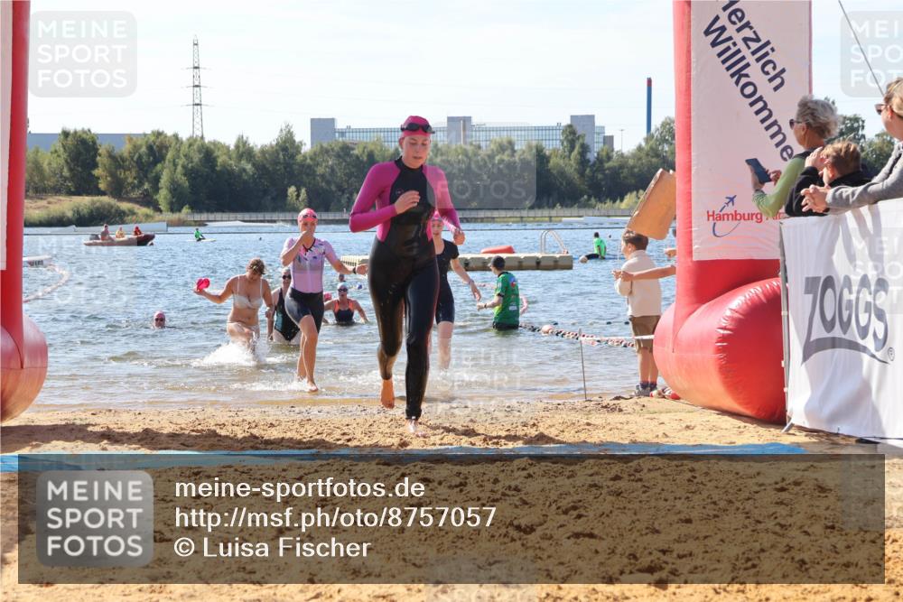 07.09.2025 - 19. Norderstedt Triathlon Luisa Fischer http://msf.ph/oto/8757057 07.09.2025 11:46:58 Schwimmen 293, 721, 1248, 1382 meine-sportfotos.de
