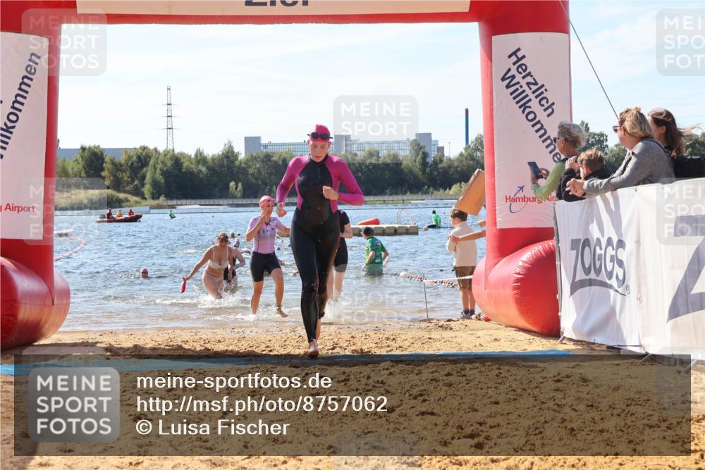 07.09.2025 - 19. Norderstedt Triathlon Luisa Fischer http://msf.ph/oto/8757062 07.09.2025 11:46:59 Schwimmen 150, 293, 721, 1248, 1382 meine-sportfotos.de