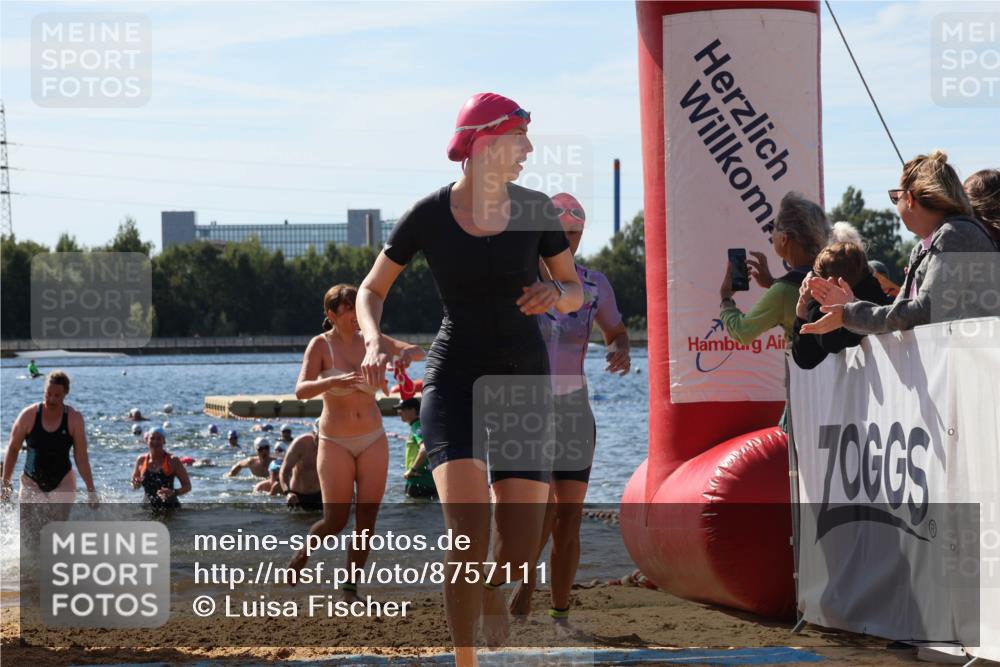 07.09.2025 - 19. Norderstedt Triathlon Luisa Fischer http://msf.ph/oto/8757111 07.09.2025 11:47:02 Schwimmen 150, 293, 721, 1248, 1382 meine-sportfotos.de
