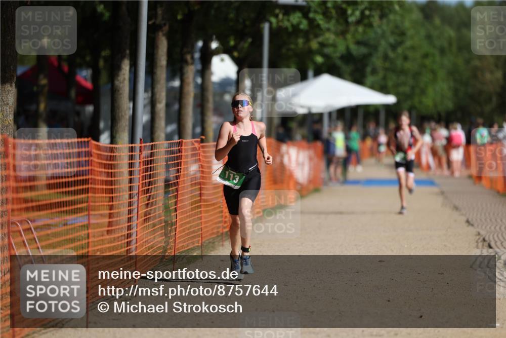 07.09.2025 - 19. Norderstedt Triathlon Michael Strokosch http://msf.ph/oto/8757644 07.09.2025 11:03:27 Laufen 113 meine-sportfotos.de