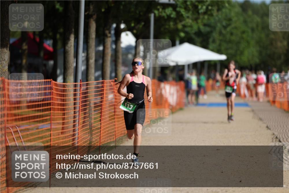07.09.2025 - 19. Norderstedt Triathlon Michael Strokosch http://msf.ph/oto/8757661 07.09.2025 11:03:27 Laufen 113 meine-sportfotos.de