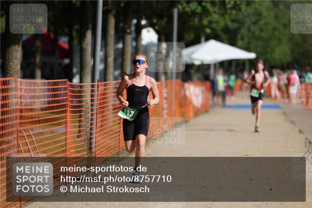 07.09.2025 - 19. Norderstedt Triathlon Michael Strokosch http://msf.ph/oto/8757710 07.09.2025 11:03:28 Laufen 63, 113 meine-sportfotos.de