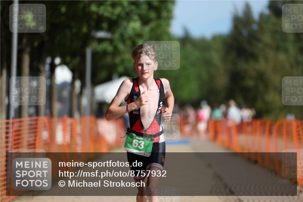 07.09.2025 - 19. Norderstedt Triathlon Michael Strokosch http://msf.ph/oto/8757932 07.09.2025 11:03:34 Laufen 63, 113 meine-sportfotos.de