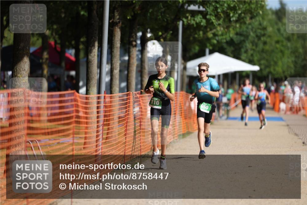 07.09.2025 - 19. Norderstedt Triathlon Michael Strokosch http://msf.ph/oto/8758447 07.09.2025 11:04:30 Laufen 110, 650 meine-sportfotos.de